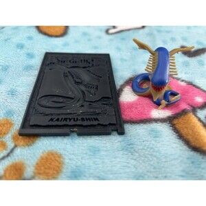 Yu-Gi-Oh! Kairyu Shin 2” Mini PVC Figure 1996 Mattel Vintage Toy RARE!